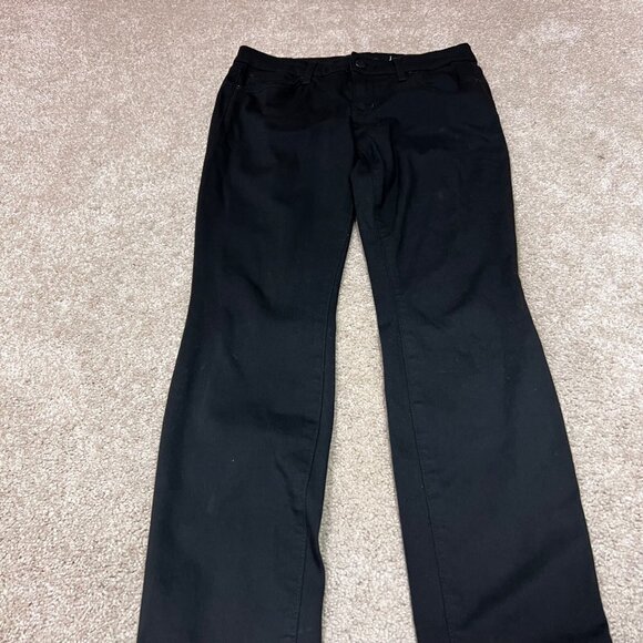Level 99 Jegging Lily Skinny Straight Black Women's Size 27 P Pockets - Picture 9 of 12